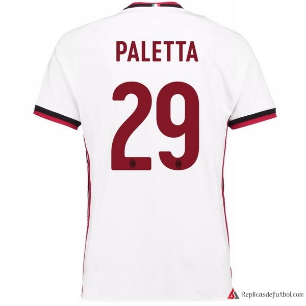 Camiseta Milan Segunda equipación Paletta 2017-2018